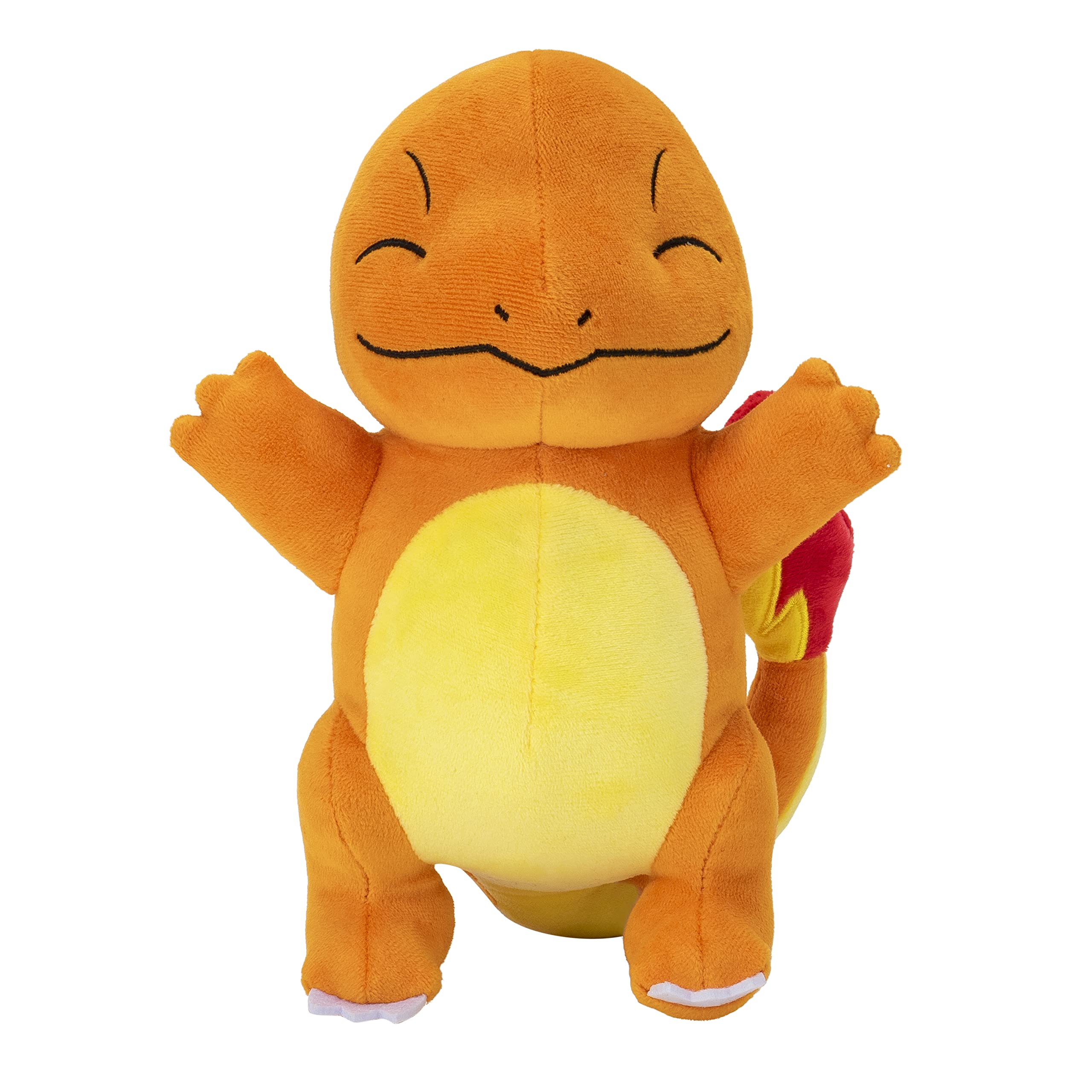 POKEMON CHARMANDER PLUSH - 8-Inch Pokemon Plush - Authentic Details - Toys for Kids