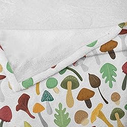 Ambesonne Forest Throw Blanket, Botanical