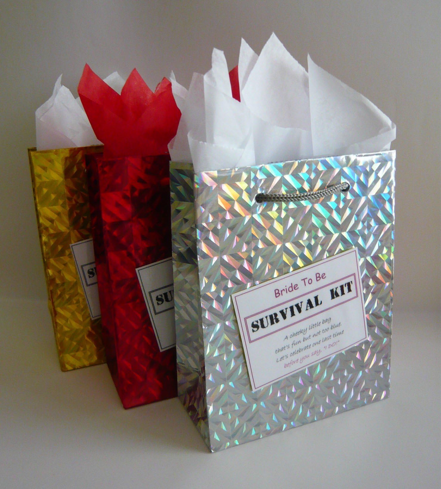 SweetGiftsOnline Bride to Be Hen Party Survival Kit. Funny Hen Night Gift Idea. Novelty Keepsake.