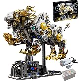 CSNRHG Mechanical Lion Building Block Toy Set | Futuristic Mechanical Beast
