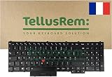 TellusRem French Backlit Keyboard for Lenovo Thinkpad P50 P70 P51 P71