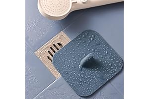 Volcano Drain Cover, Hair and Debris Filter for Bathroom and Kitchen Sinks, Prevents Clogging, Yellow