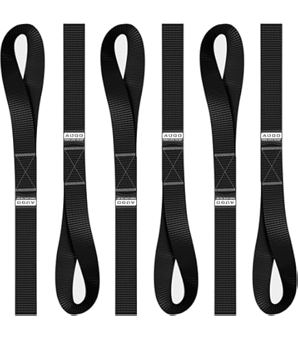 ストラップ moca Amazon.com: MOCA 4-Pack Soft Loop Tie Down Straps 12000 Lbs