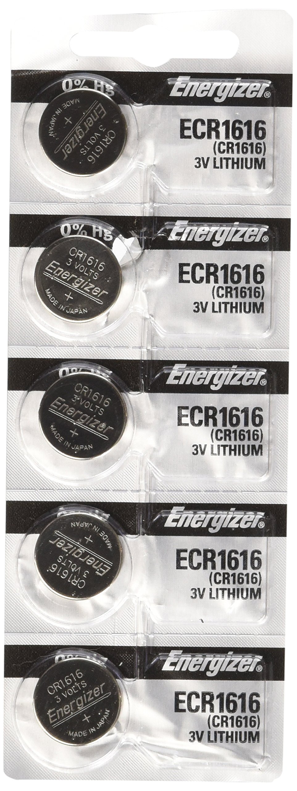 Energizer Cr1616 3v Lithium Battery Pack Of 5 Buy Online In Singapore At Desertcart 4272130