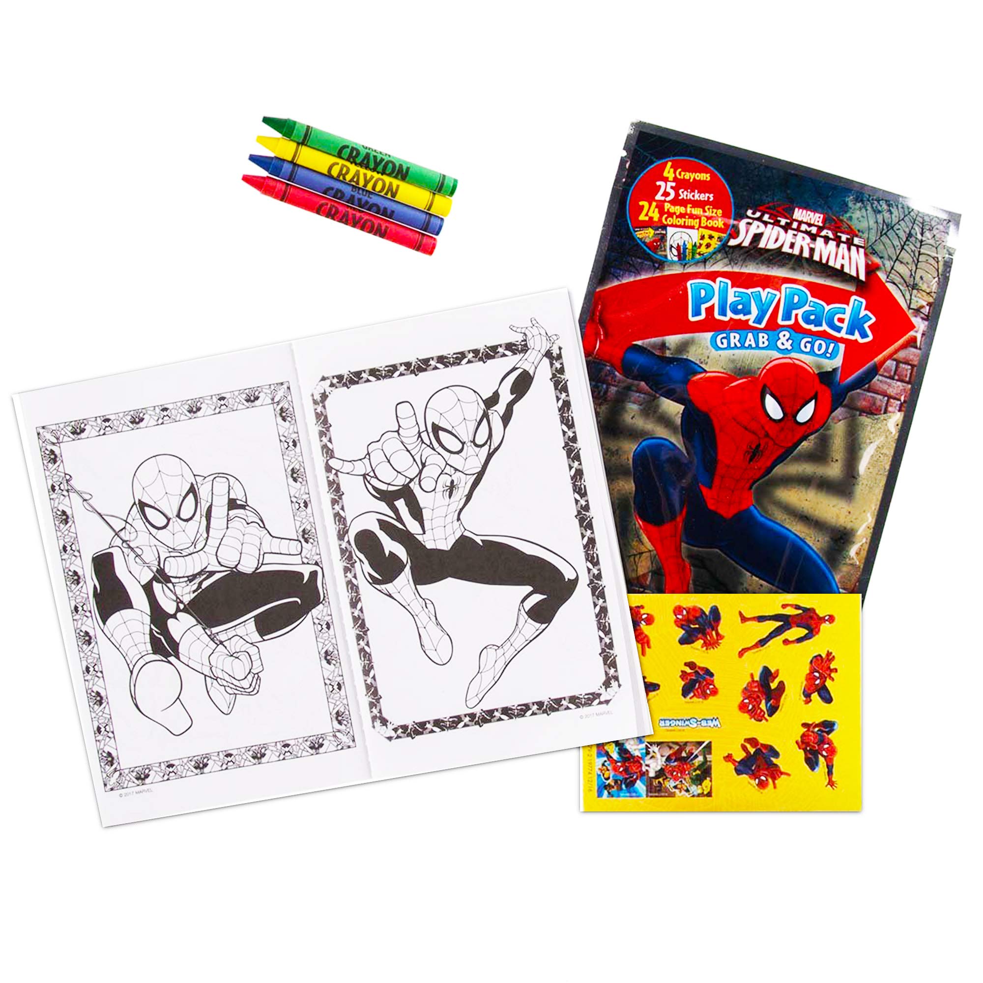 Mua Marvel Spiderman Ultimate Coloring Book Set 3 Spiderman Activity