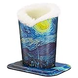 PG6 Plush Lined Eyeglasses Holder Stand Case