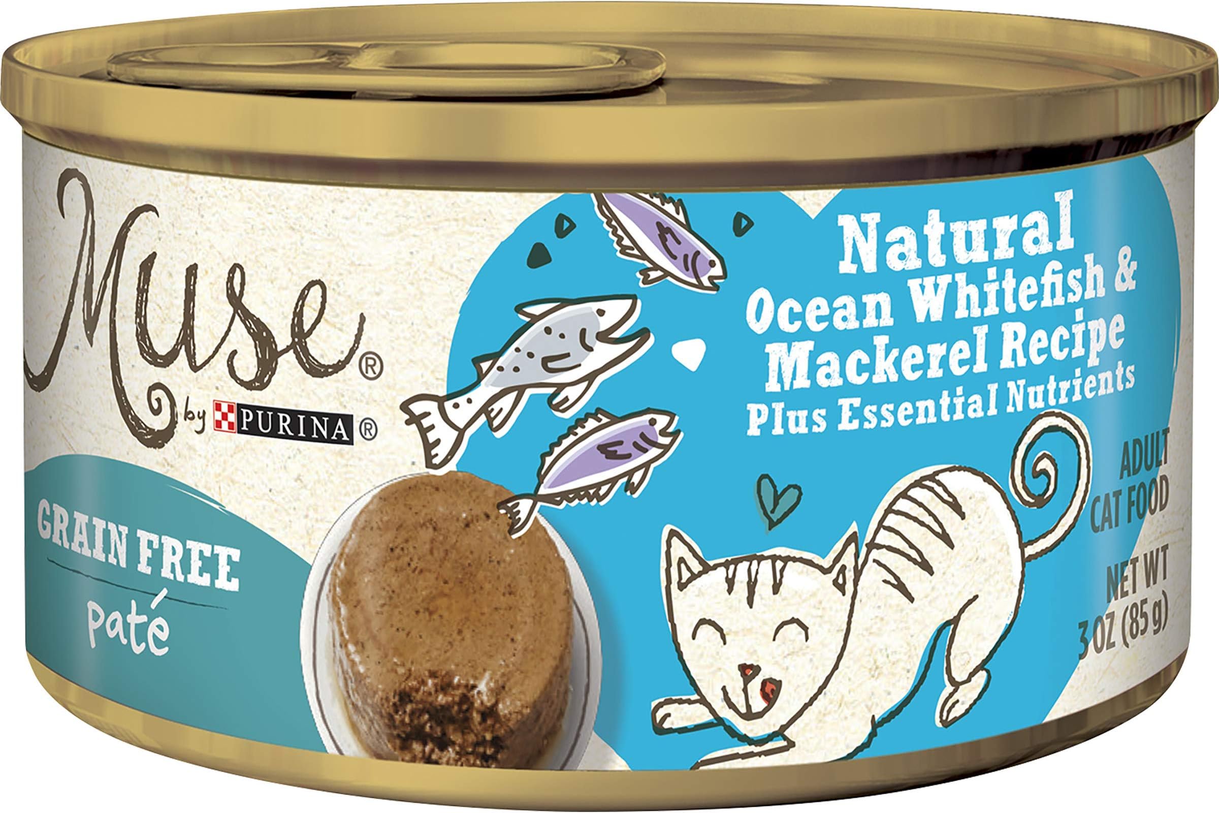 Muse Grain-Free Natural Pate Canned Wet Cat Food