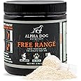 Free Range Joint Health Enhancer Supplement Powder for Dogs by Alpha Dog Nutrition - Premium Dog Arthritis Vitamins to Care for Joints - Contains Glucosamine, Chondroitin, MSM, Vitamin E, & More