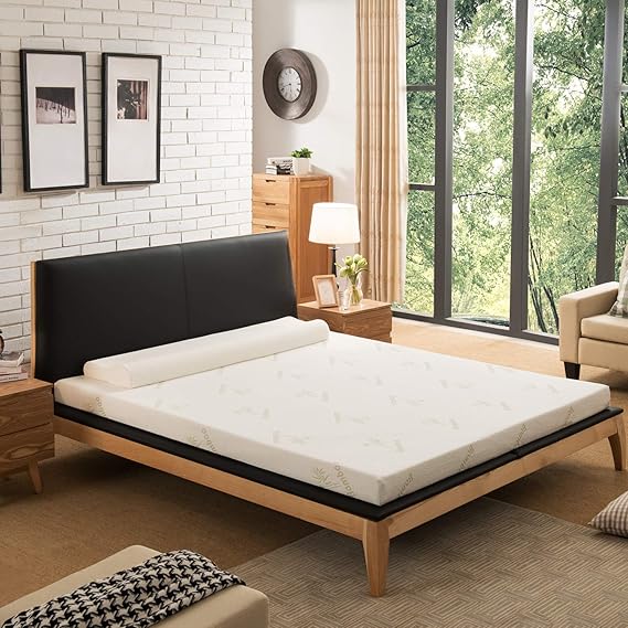 NOFFA Mattress Topper Small Double Size,Memory Foam Mattress Topper