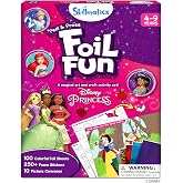 Skillmatics Foil Fun Disney Princess, Foil Art &amp; Craft Kit, Gift for Kids | Travel Toy, Mess-Free Sticker Activity, DIY Decor, For Fans of Cinderella, Ariel &amp; Jasmine, Girls &amp; Boys Ages 4, 5, 6, 7, 8