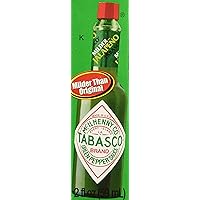 thumbnail image 2 of Tabasco Jalapeno Pepper Sauce - Pack Of 2 Mild Green Sauce 2oz Bottles 2 of 12