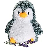 Peppy Penguin - Microwavable & Weighted Plush Stuffed Animal - Heated Plushie for Warmth - Cute, Soft, Cozy Toy for Adults & Children (Boys, Girls, & Toddlers) by Warm Pals
