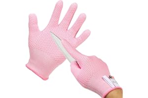 PATIKIL Cut Resistant Gloves, Level 5 Protection Cutting Gloves Anti Cut Kitchen for Mandolin Slicing Oyster Shucking