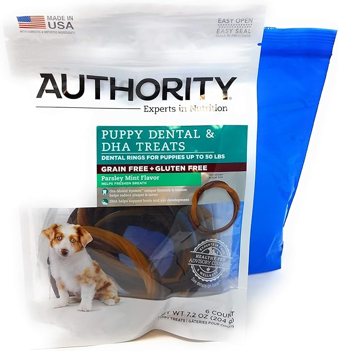 authority puppy dental sticks