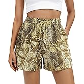 BTFBM Casual Floral Shorts for Women Beach Fashion Pajama 2026 Summer Outfits Lounge Sleep Y2K Beach Bottoms