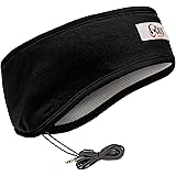 CozyPhones Over the Ear Headband Headphones - Sleep Headphones & Travel Bag, Headband Earphones with Lycra Cool Mesh Lining a