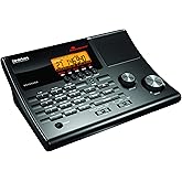 Uniden BC365CRS - Escáner de 500 canales y reloj despertador con repetición, sueño y radio FM con alerta meteorológica, banda