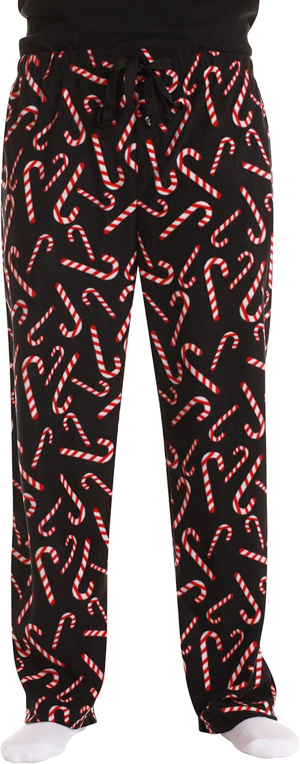 black and white plaid pajama pants