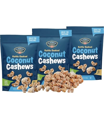Amazon.com : Anastasia Confections Coconut Cashew Crunch Original
