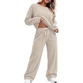OFEEFAN Pajamas for Women Set Long Sleeve Pjs Comfy Lounge Two Piece Sets | 2 Piece Sets, Fashion, Fall Outfits, 2026, Comfy, Winter Clothing, Fashion, Maternity Clothes, Travel, Luxury, Vacation