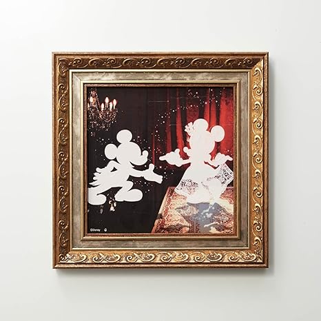 Amazon ベルメゾン ディズニー 歴代表紙のアートボード ミッキー ミニー ダンス インテリア オンライン通販