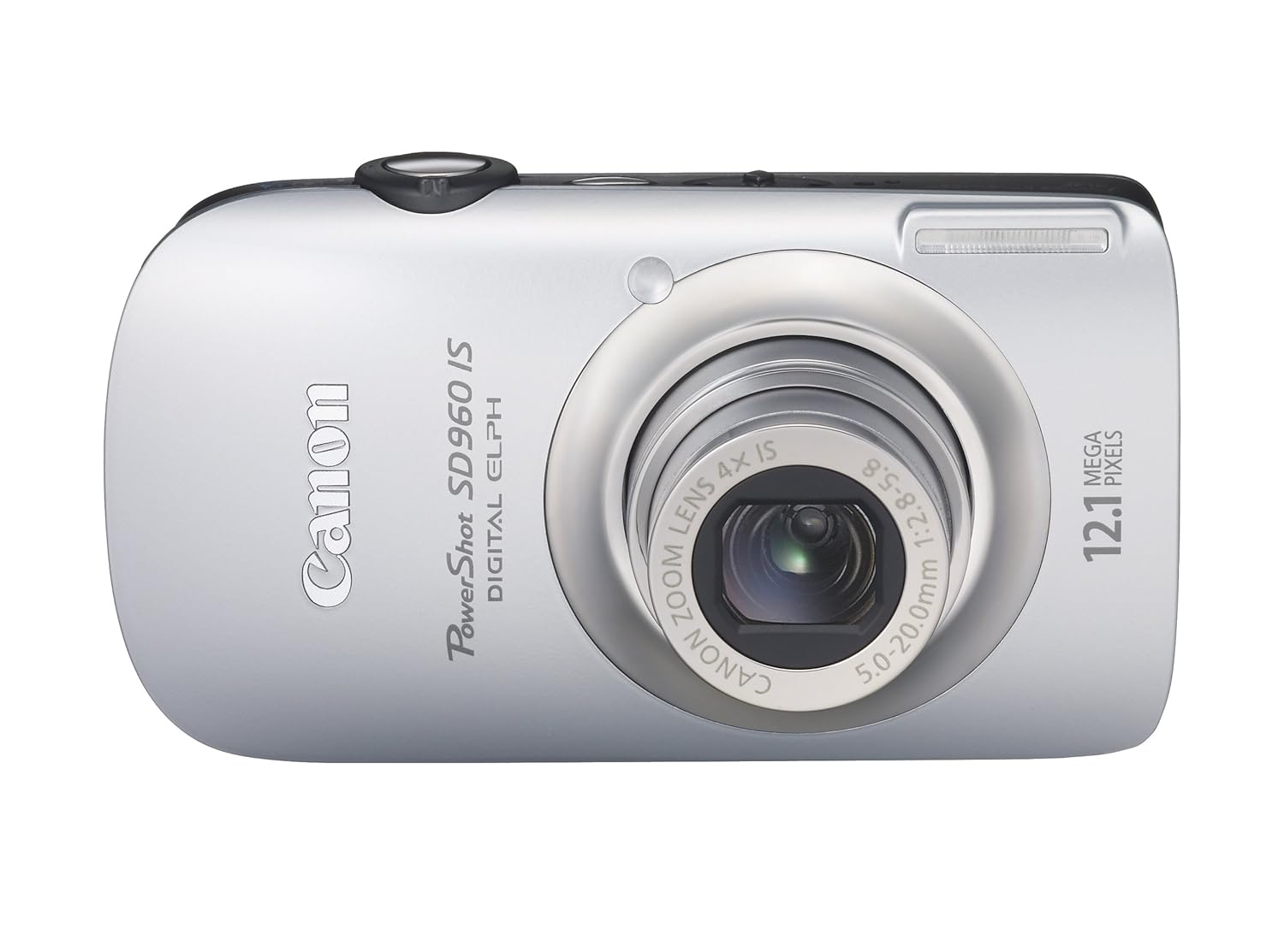 Amazon.com : Canon PowerShot SD960IS 12.1 MP Digital Camera with 4x Wide  Angle Optical Image Stabilized Zoom and 2.8-inch LCD (Silver) : Point And  Shoot ...