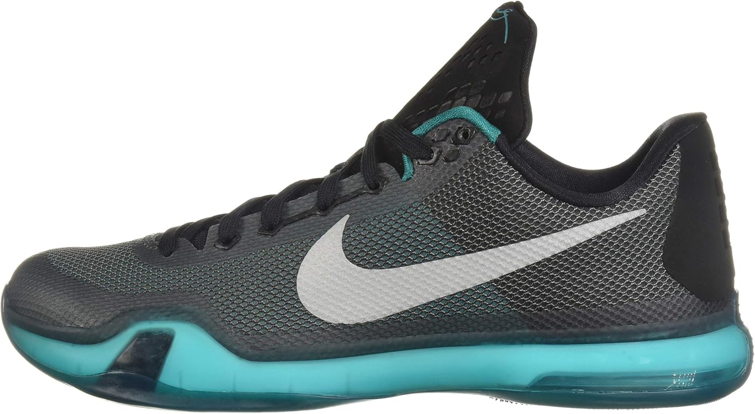 Amazon ナイキ コービー 10 Kobe 10 002ho15 ブラック ライトブルー 27 5 Mens バスケットボール
