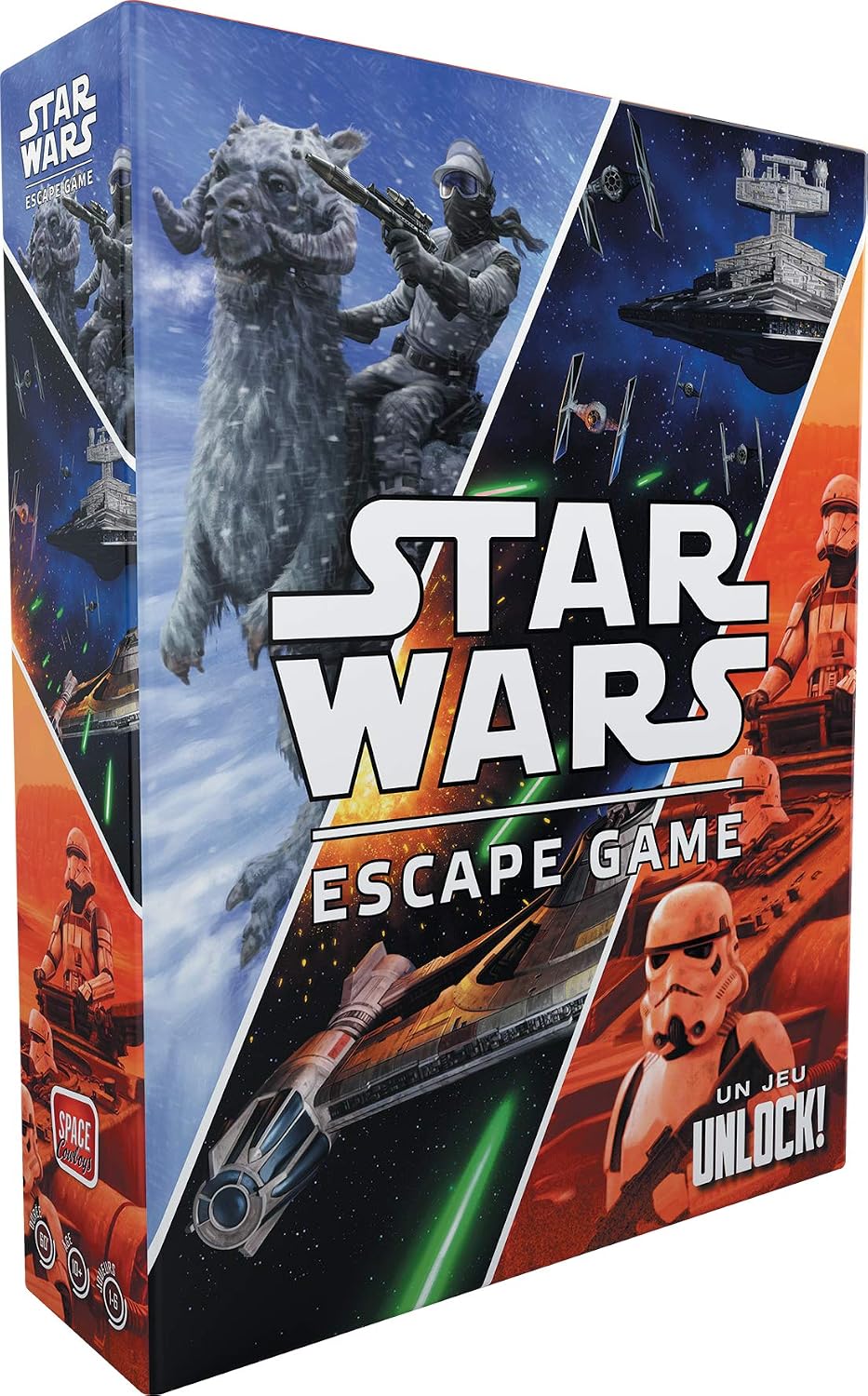 Unlock! Star Wars - - Asmodee - Jeu de société - Escape game - Jeu coopératif - Application gratuite