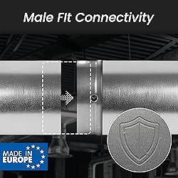 Draft Blocker 6'' Inch - Backdraft Damper - Draft