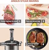 KitchenBoss Sous Vide Cooker 1100W Ultra-Quiet Stainless Steel G300 view 8