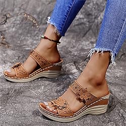 Black Sandals Women Wedge, Womens Sandals Platform