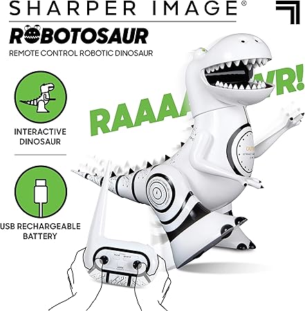 sharper image dinosaur robot