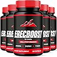 (5 Pack) Erecboost Capsules, All Natural Advanced Formula, 300 Capsules