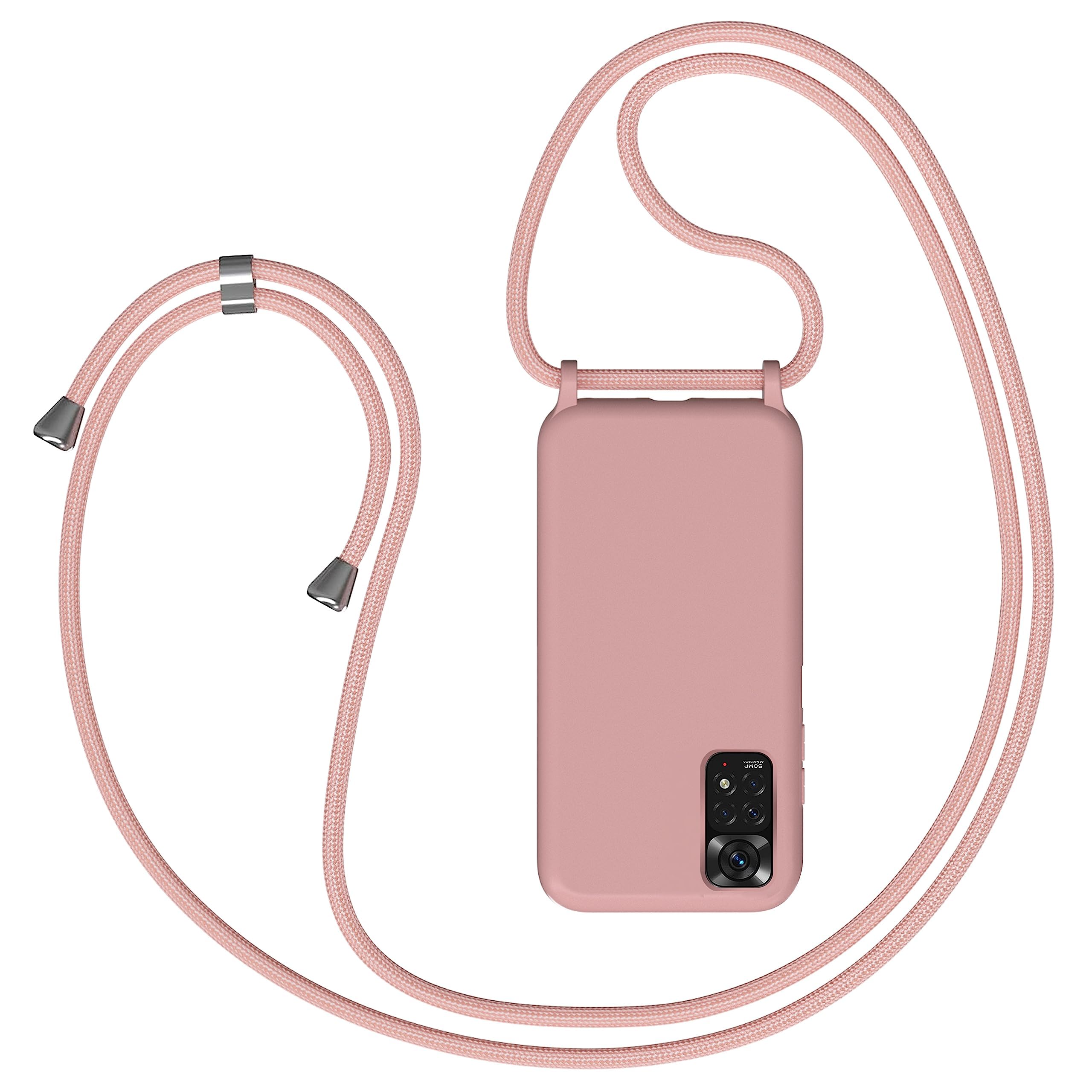 Coqinen Xiaomi Redmi Note 11S/11 4G Lanyard - Case with Strap, Necklace for Mobile Phone Hanging