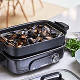 Cuisinart Cook In 5 in 1 Multi Cooker Grill Sear Steam Simmer Slow Grey view 9
