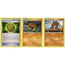 Pokemon Evolutionary Card Set - Kabutops Kabuto & Dome