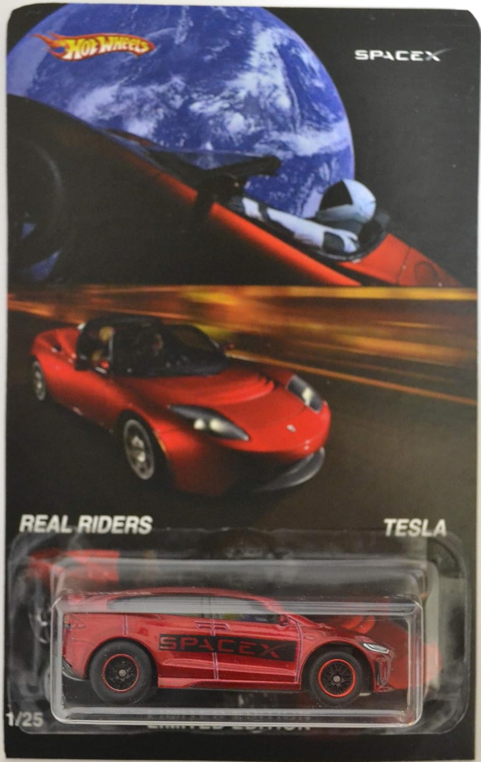 Amazoncom Red Tesla Model X Custom Made Hot Wheels With