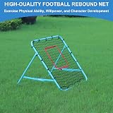 Amazing Tour Football Rebounder – Adjustable Steel Frame Trainer view 7