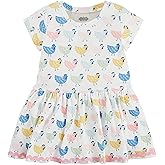 Mud Pie Baby-Girls Mud Pie Children's Chicken Print Tshirt Dress