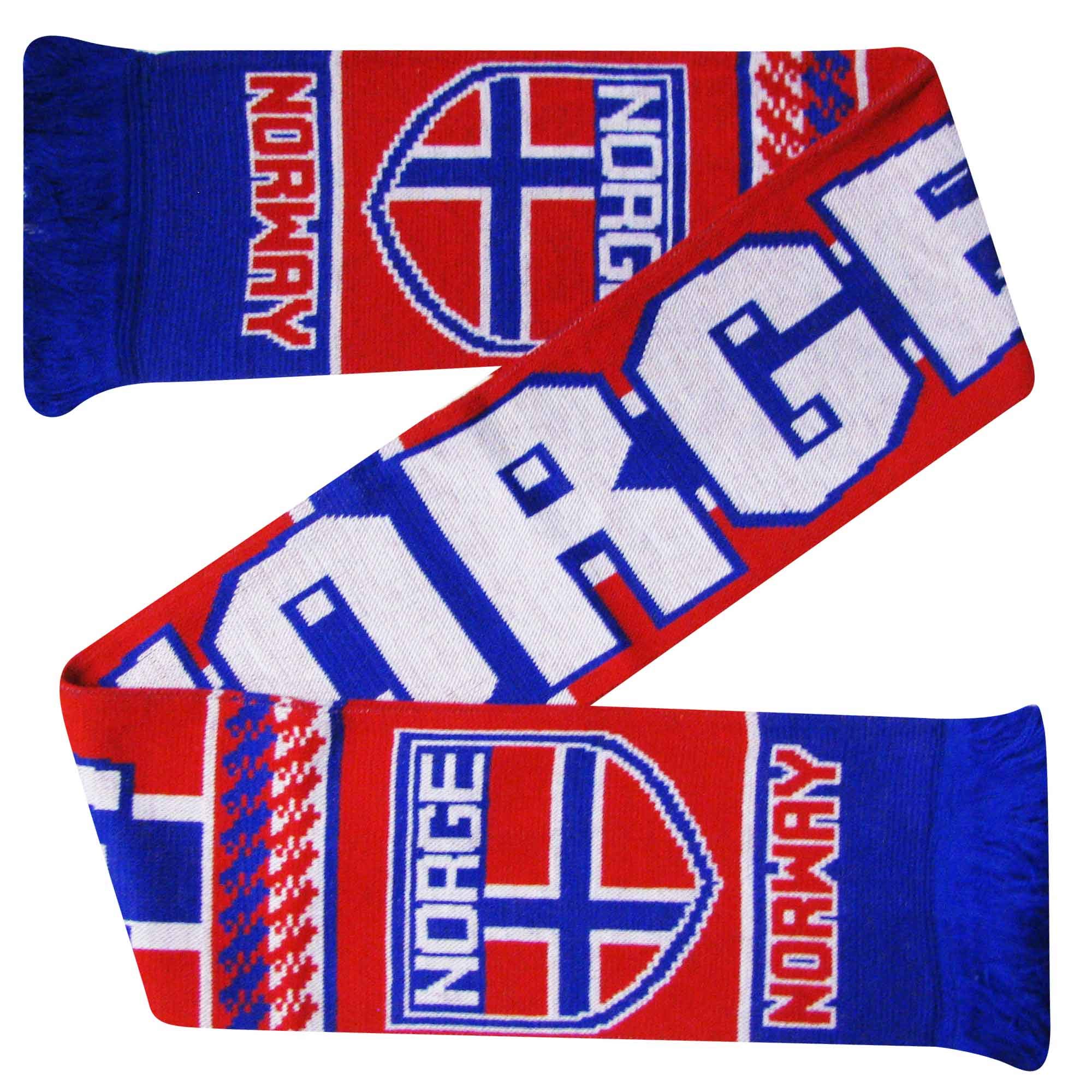 Norway (NORGE Football & Sports Fans Scarf (100% Acrylic)