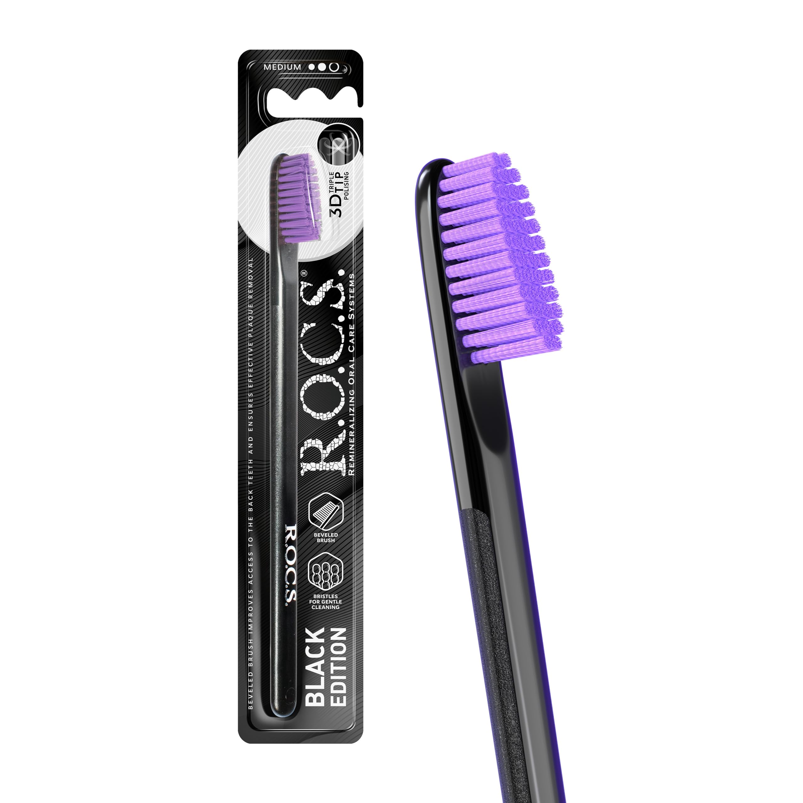 R.O.C.S. Black Edition Toothbrush