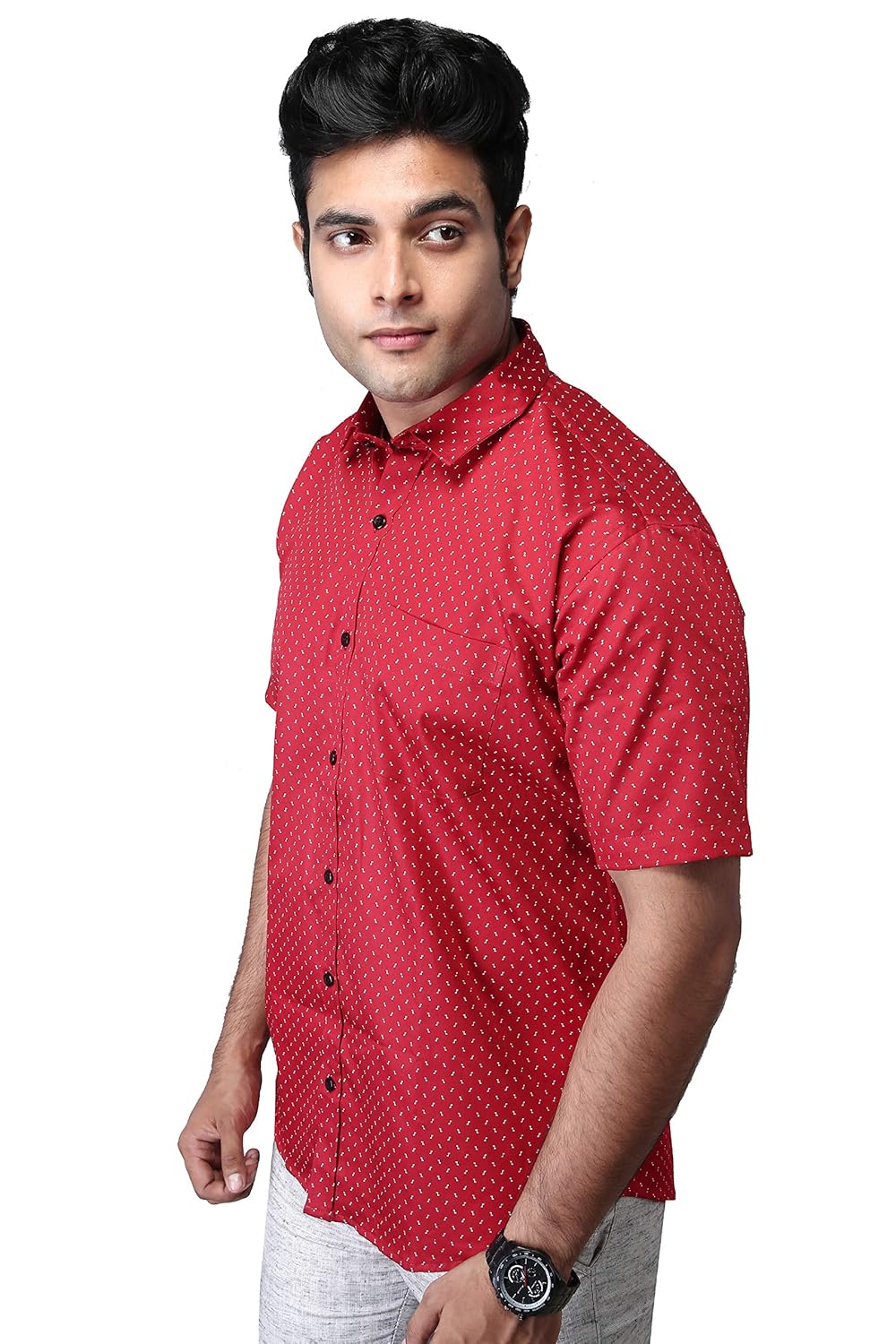 Buy Printed Casual Half Sleeve Shirt For Men Printed Half Shirt