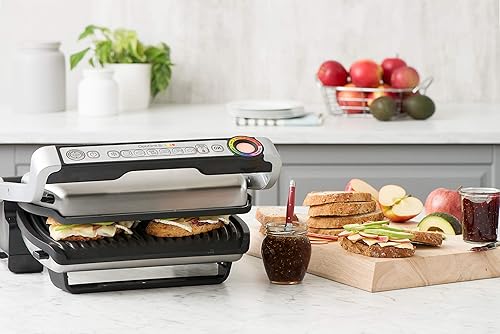 T-Fal GC712D54 OptiGrill Grill with Automatic Sensor Cooking