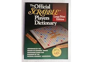 The Official Scrabble Players Dictionary, Large Print Edition