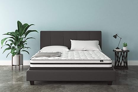 Ashley Furniture Signature Design 8 Inch Chime Express Hybrid Innerspring Firm Mattress Bed In A Box King White Amazon In Home Kitchen Ashley Furniture King Size Platform Beds