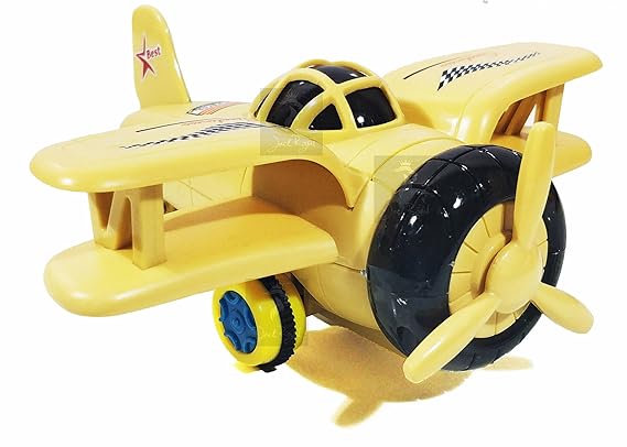 Jack Royal Lighting Friction Bomber, Simulation Model, multicolr Toy , 3D Lights (Beige)