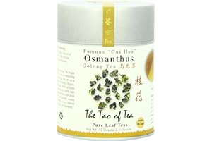 The Tao of Tea, Osmanthus Oolong Tea, Loose Leaf, 2.5 Ounce Tin