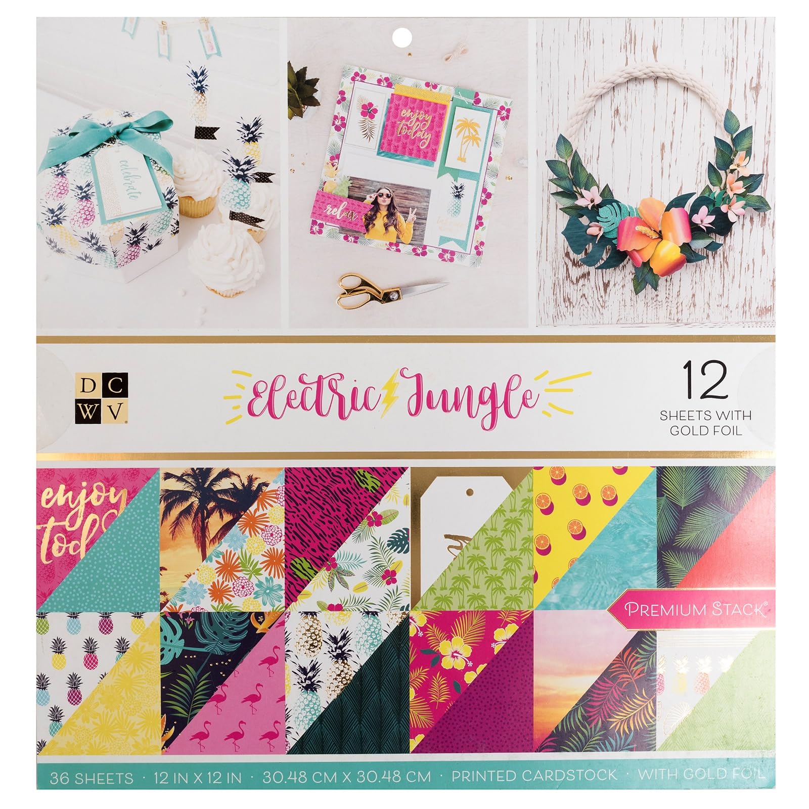 DCWV AMERICAN CRAFTS Papers, Multicolor