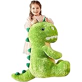 IKASA Large Dinosaur Stuffed Animal Plush Toy,Giant T-Rex Cute 23" Jumbo Soft Toys,Huge Big Size Fluffy Plushy Fat Plushie,Gi