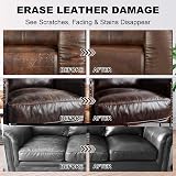 STARTSO WORLD Leather Recolouring Balm 200ml Black Repair Kit for Couches view 4